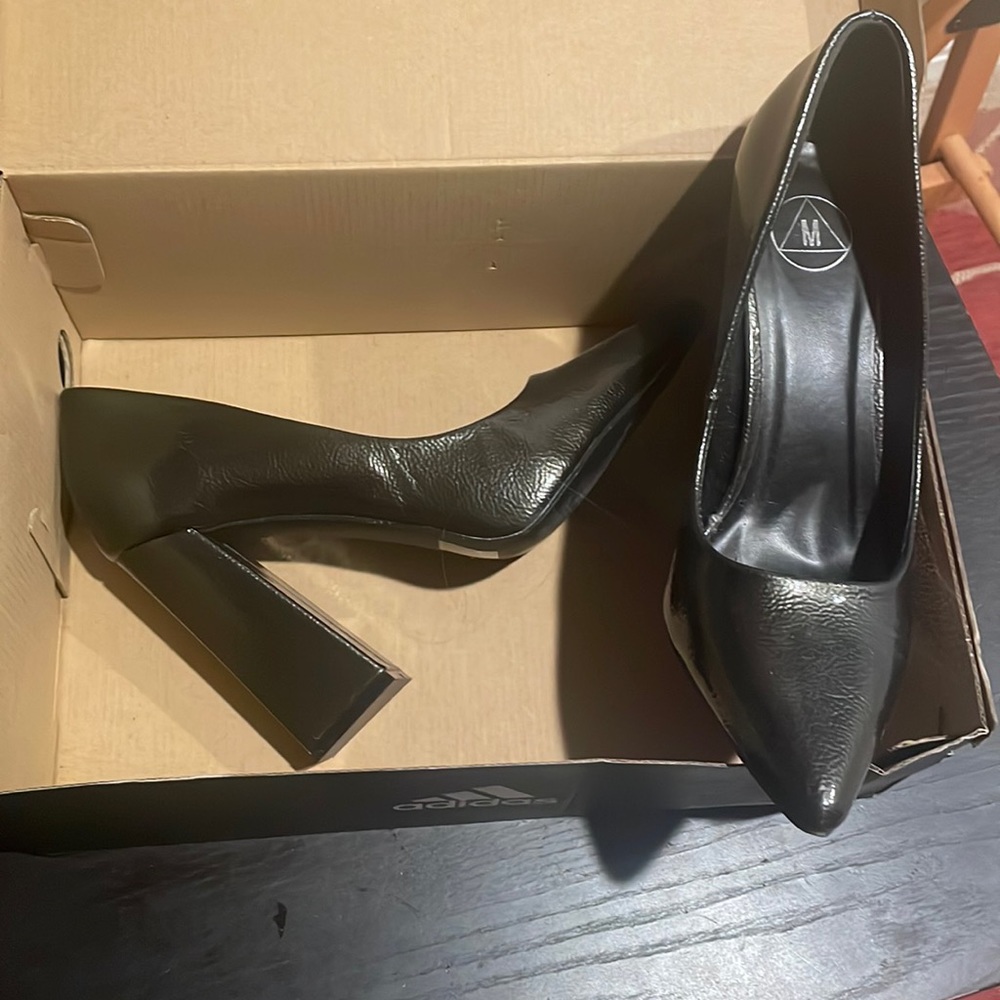 Missguided chunky heel